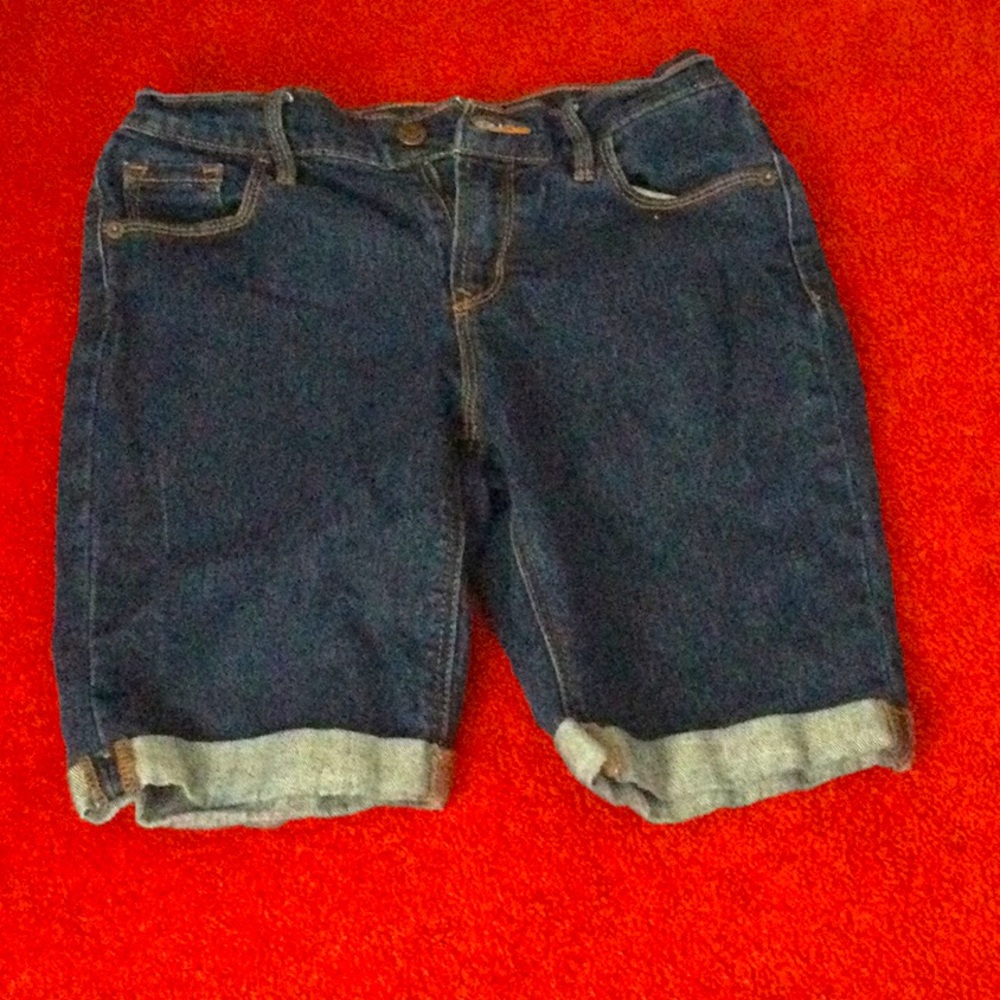 denim bermuda shorts